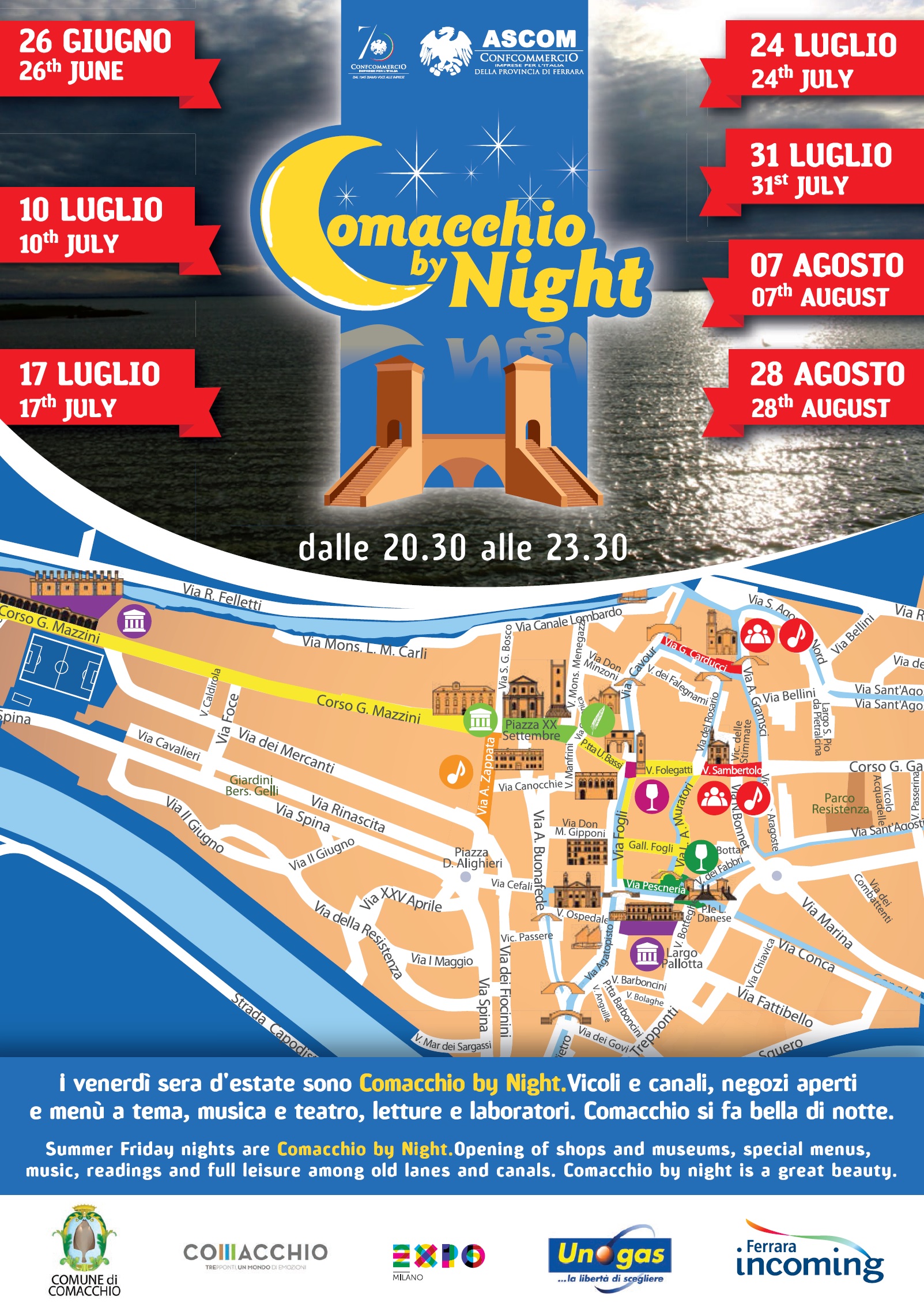 comacchio by night 24 luglio 2015 1